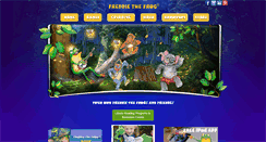 Desktop Screenshot of freddiethefrog.com